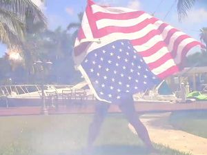 July 4th Hardcore Fuck Of A Body Painted Babe